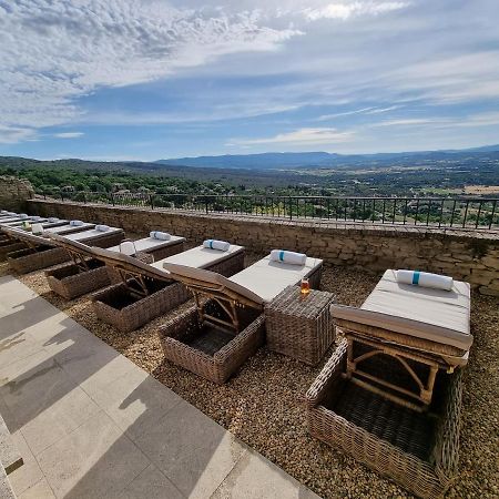 Maison Au Centre Du Village De Gordes Avec Vue Incroyable Exterior foto