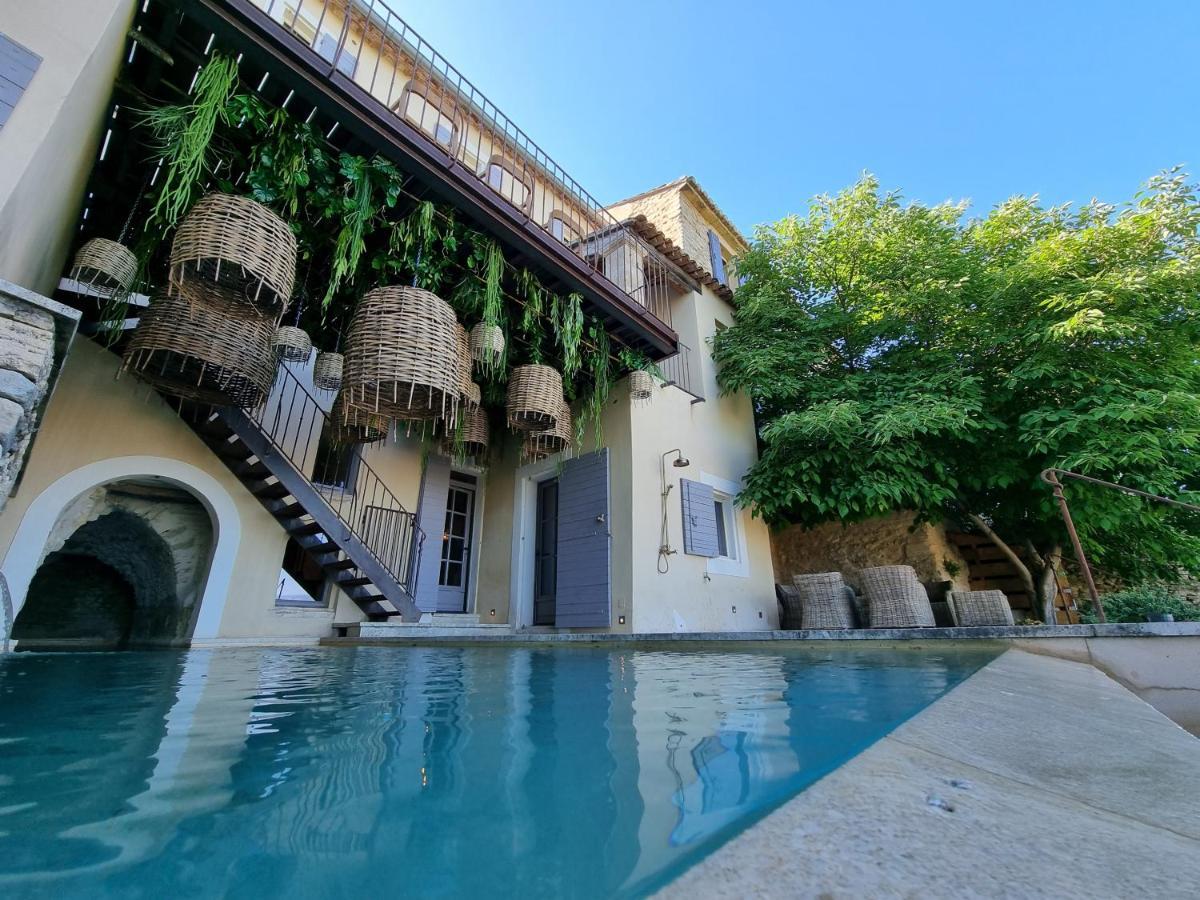 Maison Au Centre Du Village De Gordes Avec Vue Incroyable Exterior foto