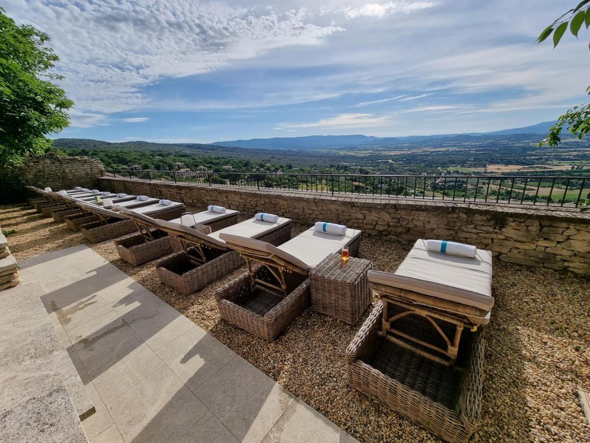 Maison Au Centre Du Village De Gordes Avec Vue Incroyable Exterior foto
