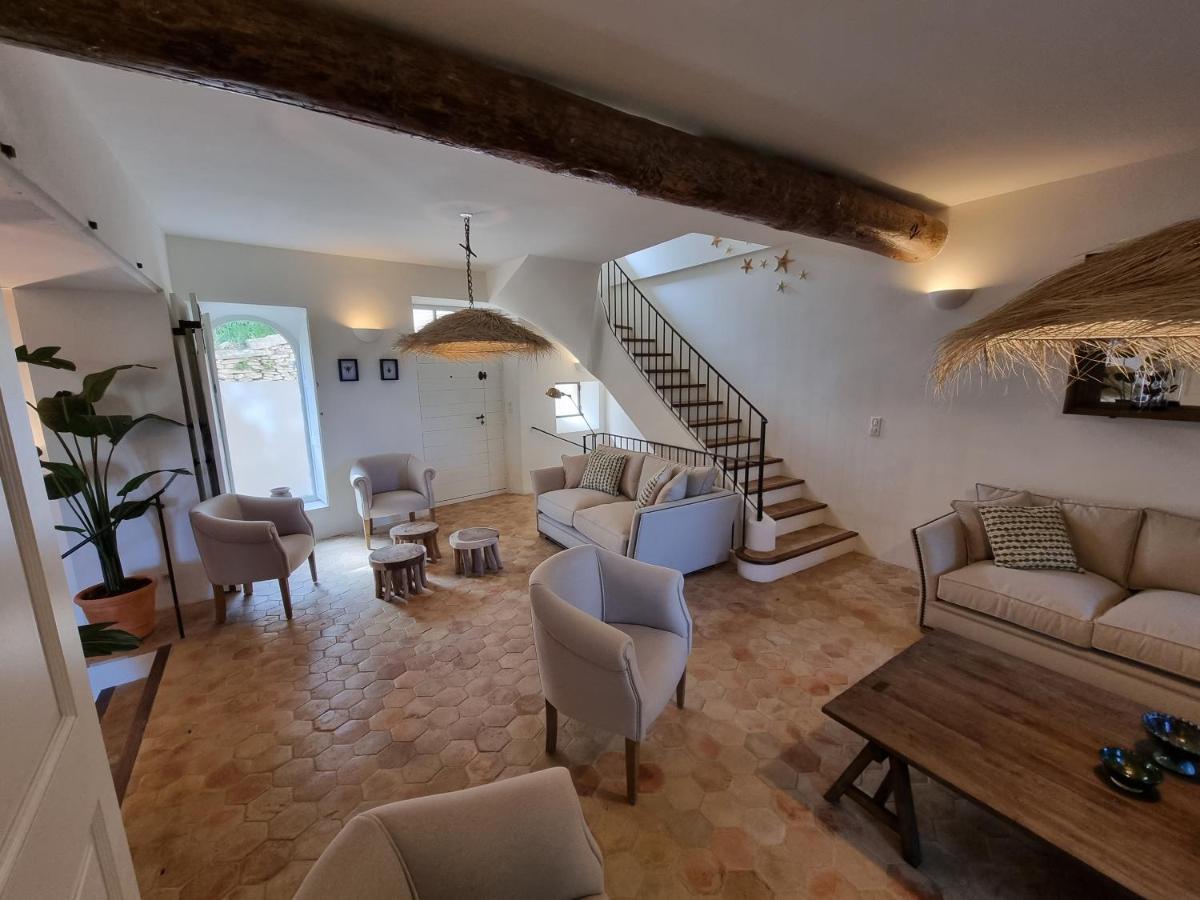 Maison Au Centre Du Village De Gordes Avec Vue Incroyable Exterior foto